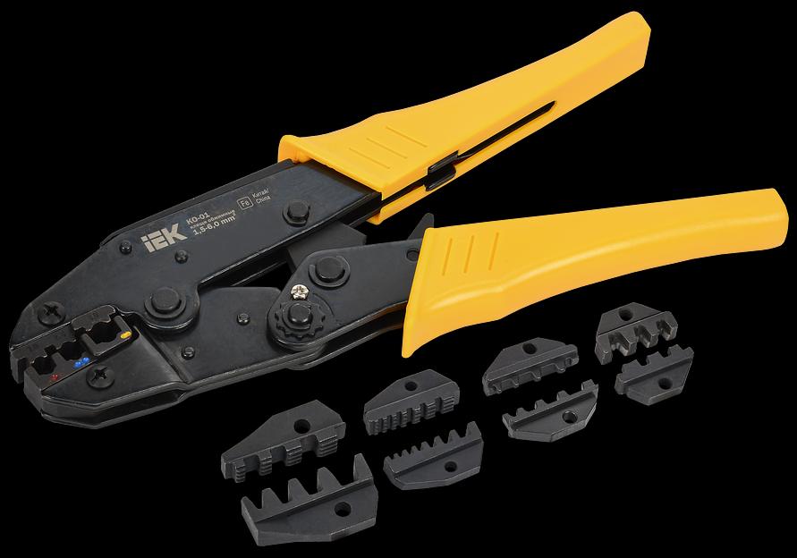 Набор клещи обжимные КО-01 + 4 сменных матриц ARMA2L 3 фото 1