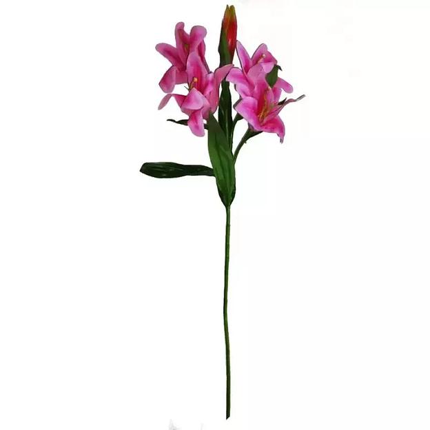Интерьерные цветы Лилии 90см (3 штуки) 880-2 фото 1