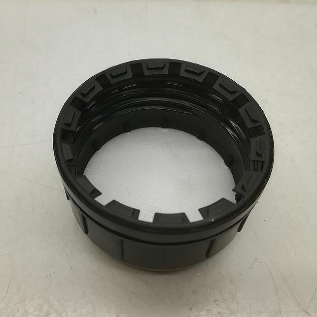 Крышка Д 38 с вкладышем ЧЁРНАЯ фото 3