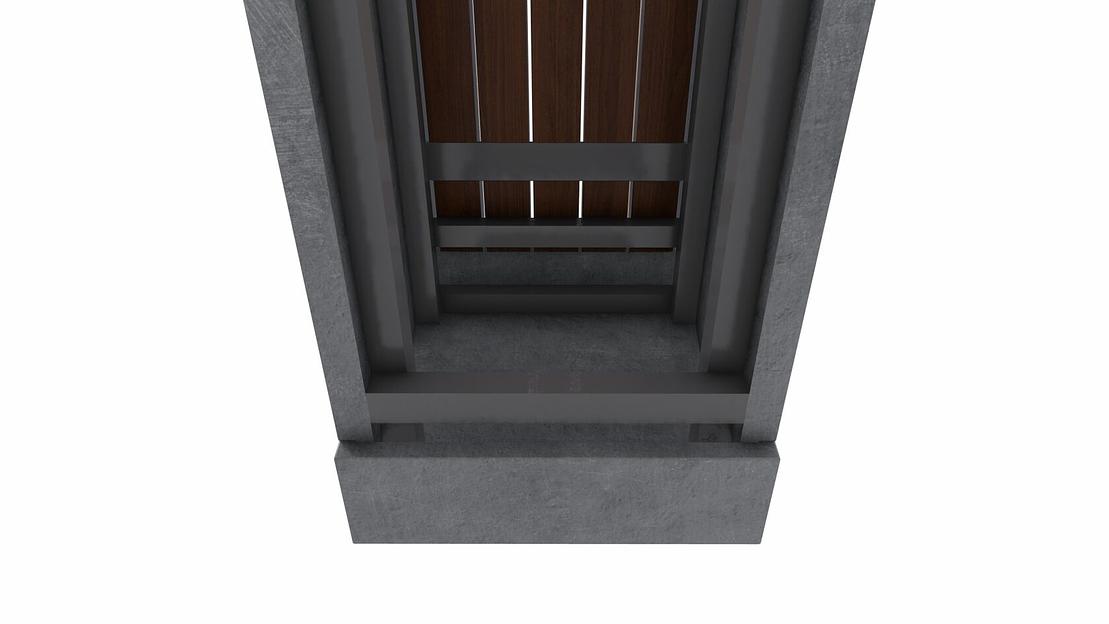 Скамья садовая СтаркБет «Омега малая» ОПТ фото 10