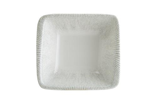 Салатник 150*140 мм. 450 мл. h=55 мм. прямоуг. Ирис Серый, форма Мув /1/12/ фото 1