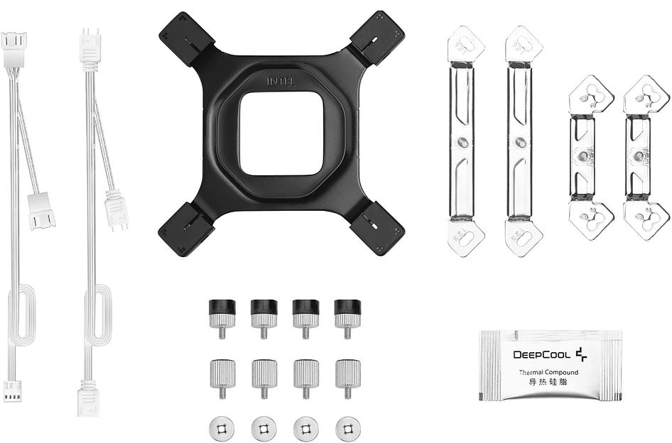 Вентилятор для процессора Deepсool AG620 ARGB V2 WH (Soc 1700/115X/1200/1851/AM5/AM4, 120mm, 1950rpm, 29.4 дБ, 260W, PWM 4-pin, Al+Cu) (R-AG6 фото 9