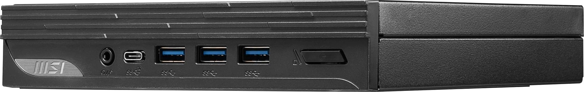 Неттоп MSI Pro DP10 12M-280XRU i7 1255U (1.7) 16Gb SSD1Tb Iris Xe без ОС 2.5xGbitEth WiFi BT 120W черный (9S6-B0A621-280) фото 4