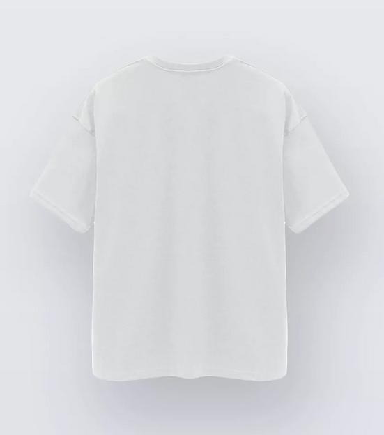 Футболка оверсайз однотонная Shishco цвет белый 185027213 ОПТ фото 1