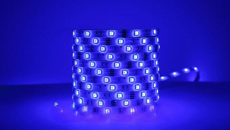 Светодиодная лента Led RGB 5050 12V IP65 фото 3