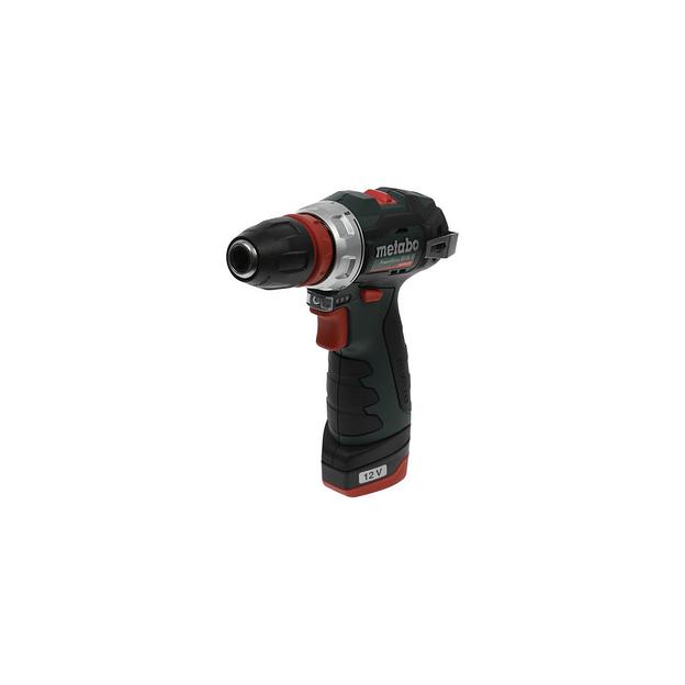 Дрель-шуруповерт METABO Power Maxx BS BL, 2Ач, с двумя аккумуляторами [601749500] фото 1