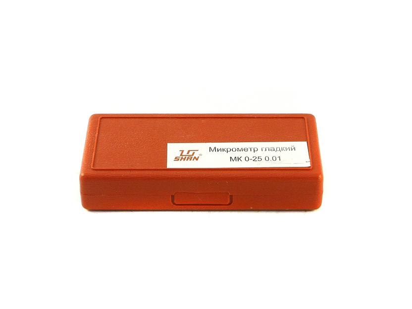 Микрометр гладкий МК- 25 0,01 SHAN с поверкой фото 4