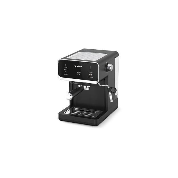 Кофеварка Vitek VT-1516, рожковая, черный фото 1