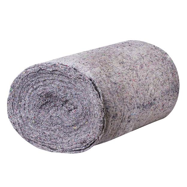 Тряпка для пола в большом рулоне 80см*50м 190г/м² серая фото 1