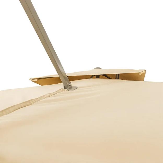 Зонт Pro-Komfort «Сан шайн» для летних кафе квадратный 3×3 м ОПТ фото 6