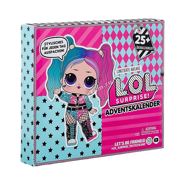 Адвент календарь «LOL Surprise OOTD Outfit of The Day» 25 сюрпризов опт фото 1