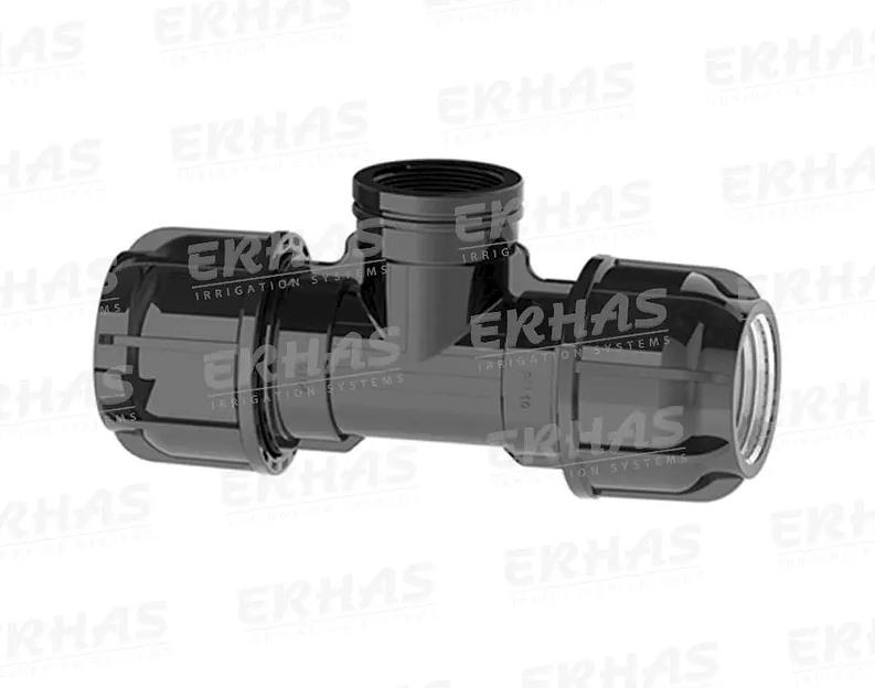 Компрессионный тройник с внутренней резьбой Erhas ОПТ фото 1