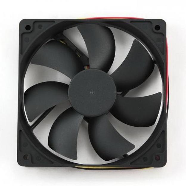 Вентилятор Gembird FANCASE3 120x120x25, втулка, 3 pin, провод 30 см, OEM {80} (033343) фото 2