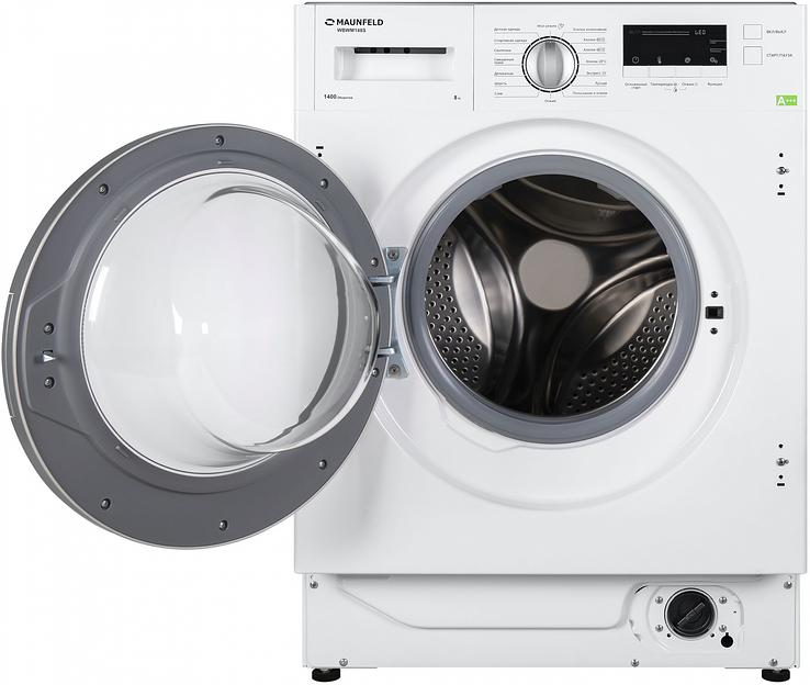 Стиральная машина Maunfeld MBWM148S класс:A+++ загрузка до 8кг отжим:1400об/мин белый фото 2