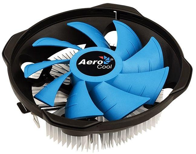 Устройство охлаждения(кулер) Aerocool BAS AUG Soc-FM2+/AM2+/AM3+/AM4/1150/1151/1155 4-pin 15-26dB Al+Cu 125W 361gr Ret фото 2
