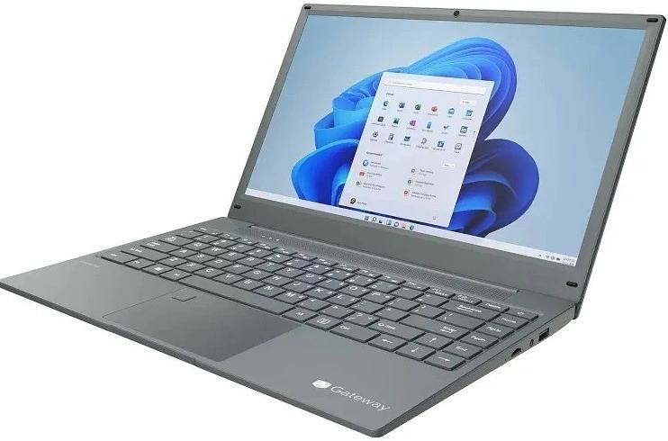 Ноутбук Acer Gateway Ultra Slim 14 Ryzen 5 3500U 8Gb SSD256Gb ATI Radeon Vega 8 14.1" IPS FHD (1920x1080) Windows 11 Home black WiFi BT Cam (GWNR51416-BK) фото 2