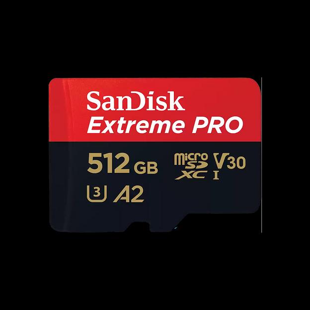 Карта памяти Sandisk Extreme Pro microSDXC 512GB + SD Adapter + Rescue Pro Deluxe 200MB/s фото 1