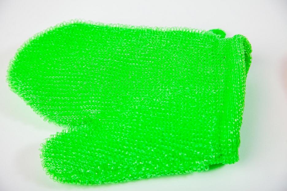 Мочалка полипропиленовая, варежка нежная, Опт фото 1