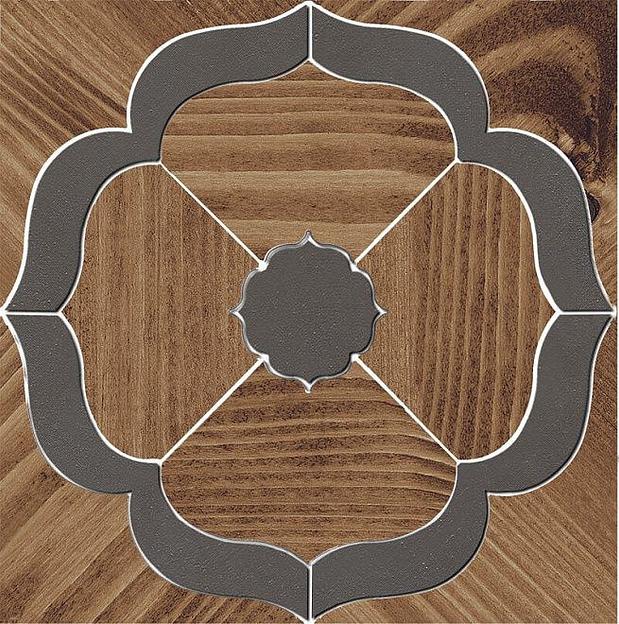 Декор Kerama Marazzi Гранд Вуд наборный беж фото 1