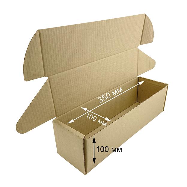 Самосборная коробка 350х100х100 мм, Опт фото 2