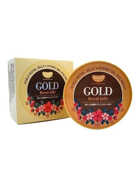 Антивозрастные гидрогелевые патчи с золотом и маточным молочком  Koelf, Опт фото 1