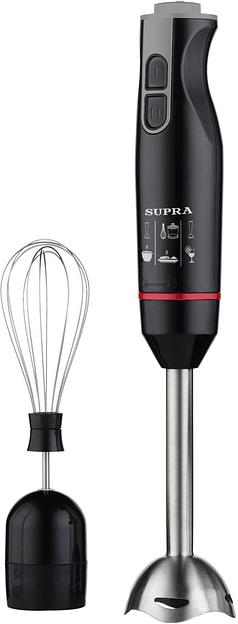 Блендер погружной Supra HBS-795 800Вт черный/красный фото 1