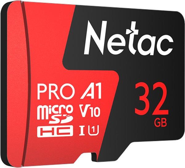 Карта памяти MicroSD  Netac P500 Extreme Pro 32GB NT02P500PRO-032G-R фото 1