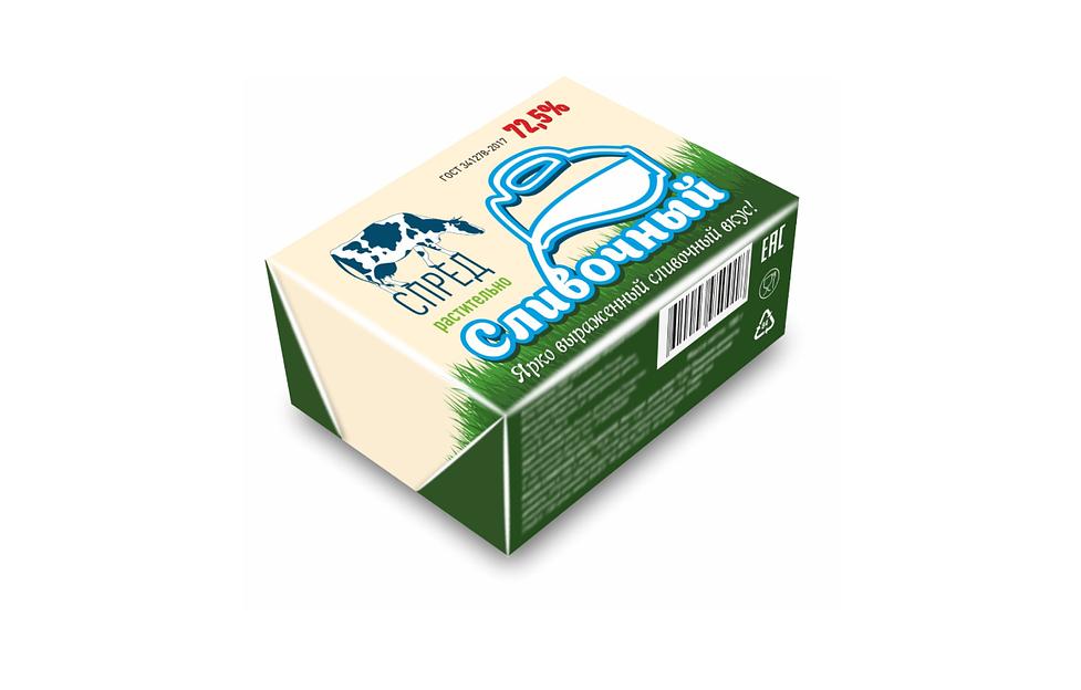 Спред растительно-жировой «Сливочный» 72,5 % 180 г ОПТ фото 1