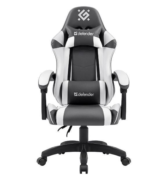 Игровое кресло FORTUNE GREY/WHITE 64026 DEFENDER фото 2