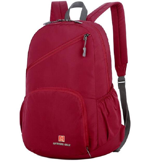 Дорожный рюкзак-трансформер 9081 красный ОПТ фото 1