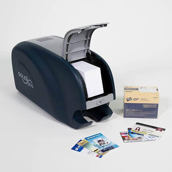 ADVENT SOLID 310S -Принтер односторонней печати пластиковых карт. USB, монохромный, цветной, без кодировщика фото 1