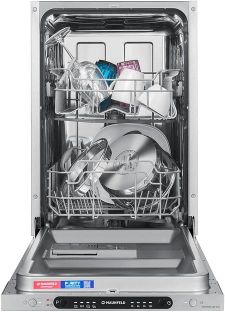 Посудомоечная машина встраив. Maunfeld MLP4249G02 Light Beam узкая фото 3
