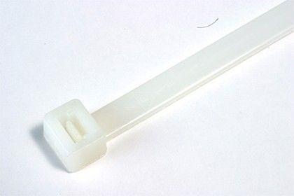 Хомут 200х4.8мм белый (100шт) фото 1