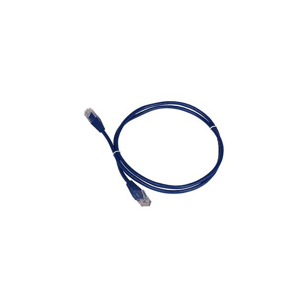 Патч-корд LanMaster вилка RJ-45, вилка RJ-45, кат.5E, ПВХ, 1.5м, синий [twt-45-45-1.5-bl] фото 1