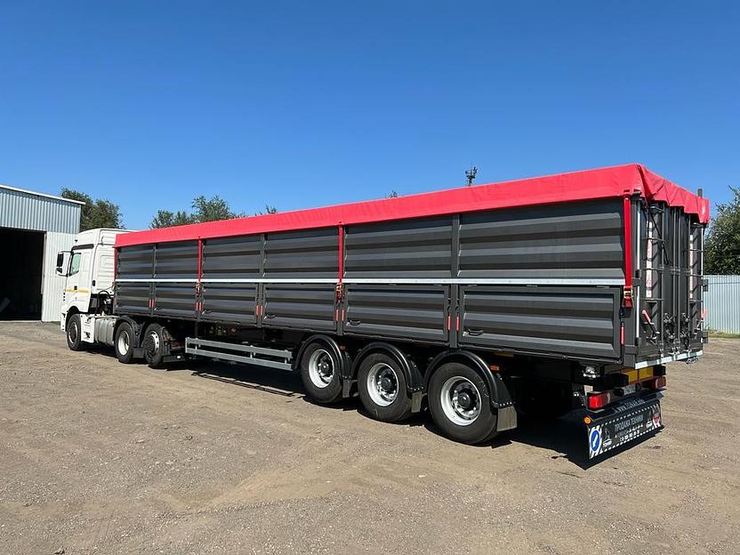 Полуприцеп-Зерновоз Самосвал Тонар 99881 58 куб.м 3 оси фото 4