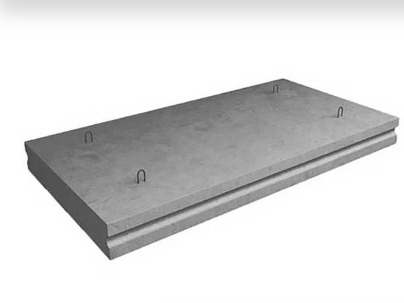 Плита перекрытия каналов ВП 37-12 ЖБИ фото 1