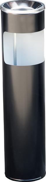 Урна пепельница 10 литров черный фото 1