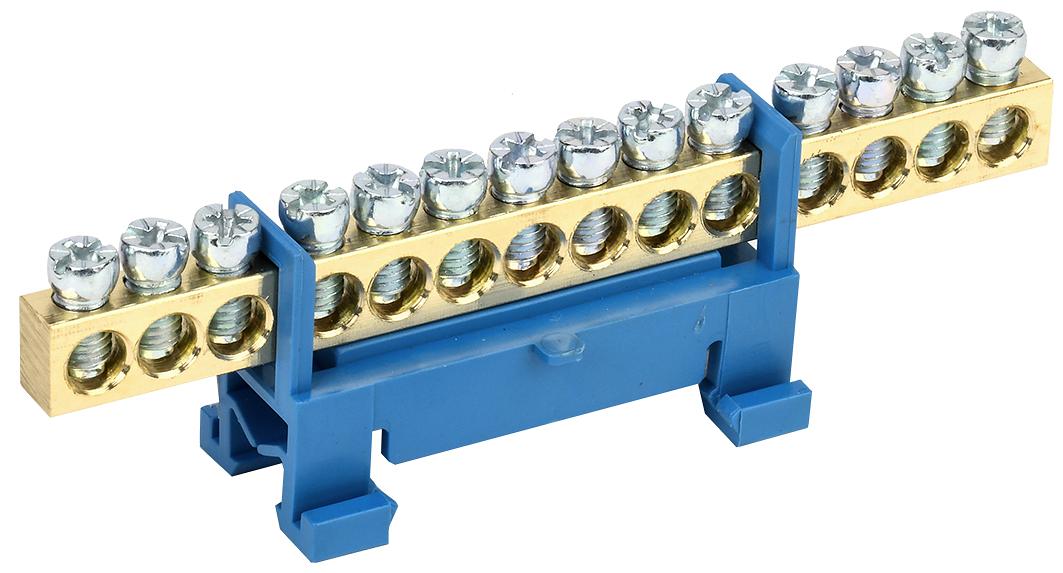 Iek YNN10-69-14P-K07 Шина N "ноль" на DIN-изол тип "Стойка" ШНИ-6х9-14-С-С ИЭК фото 1