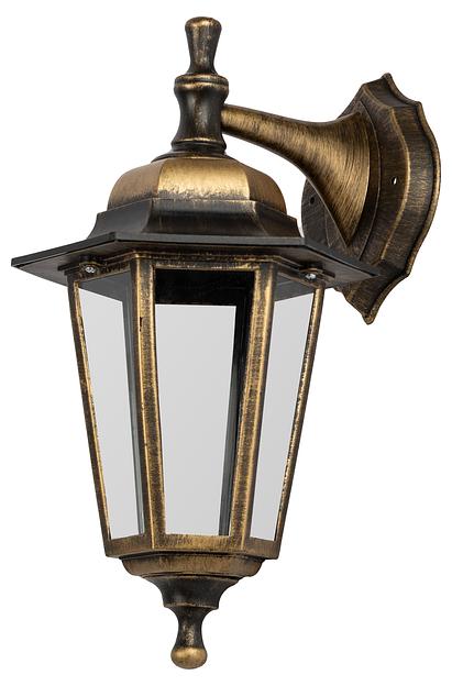 НБУ 06-60-001, Леда1 настенный шестигранный под бронзу (8/96) ЭРА Б0048115 фото 4