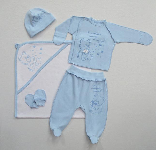 Комплект ясельный 5-ти предметный 529п/067 ОПТ фото 3