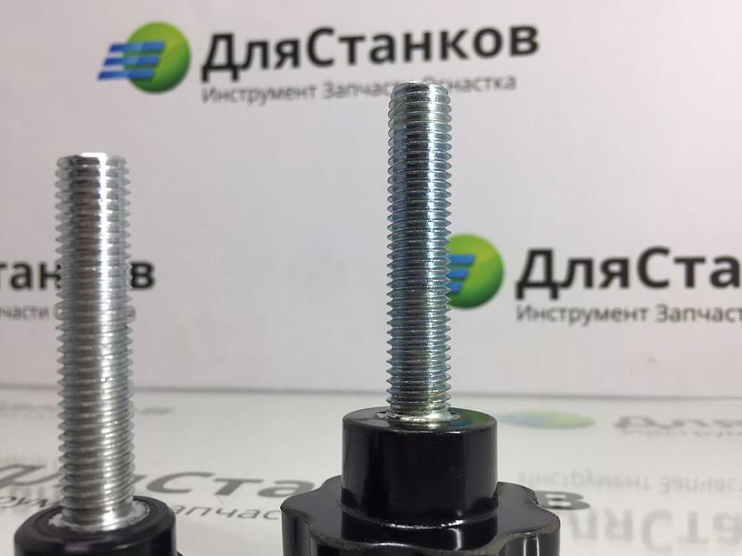 Ручка-винт «Барашек» М6, 30 мм, D25 ОПТ фото 10