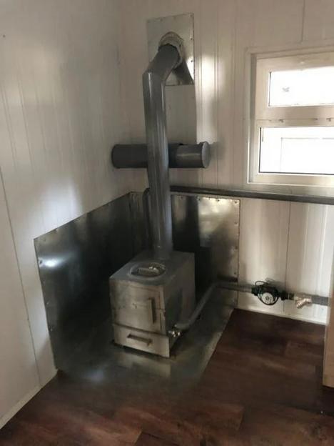 Контейнер 40 с печью жилой UK40LDSP-0003 фото 1