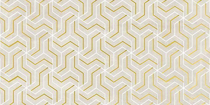 Декор Laparet Crystal Fractal бежевый фото 1