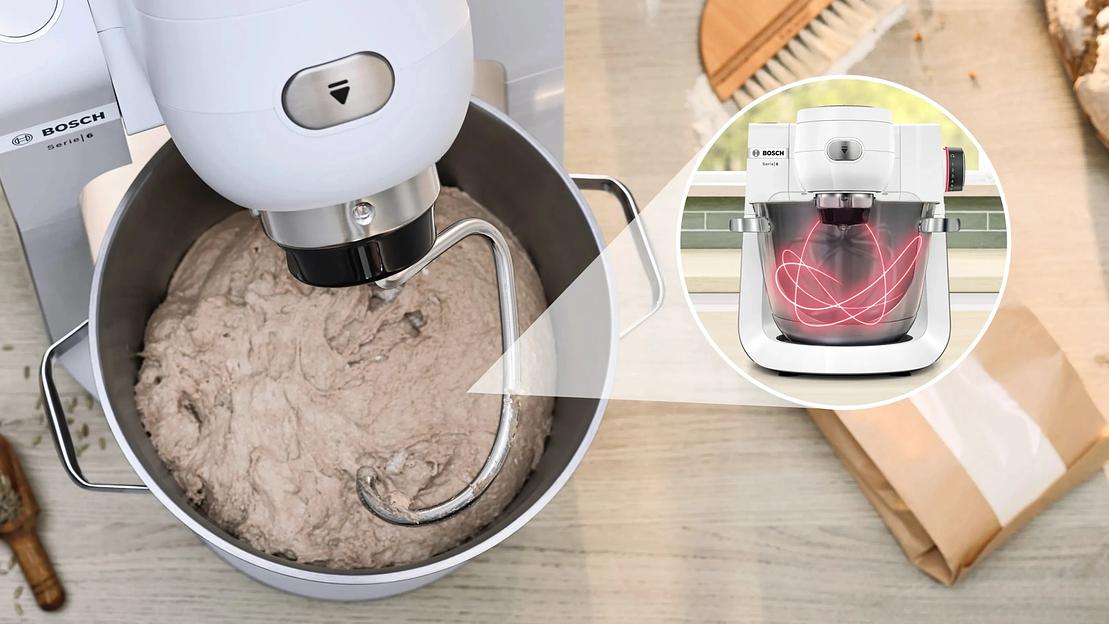 Кухонная машина Bosch MUMS6EW00 планетар.вращ. фото 2