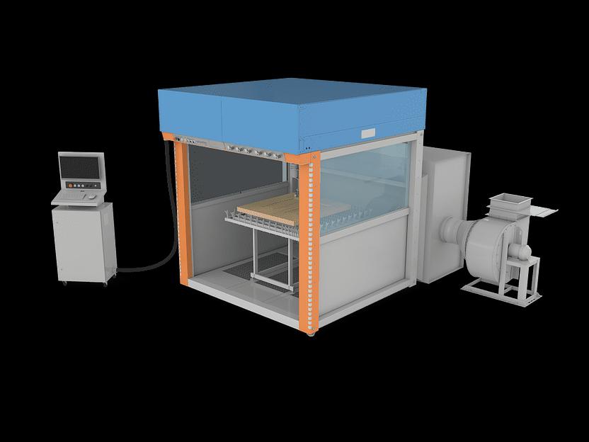 Малогабаритный автоматический покрасочный робот PROFI MINI фото 4