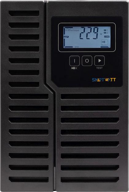 Источник бесперебойного питания Smartwatt XPERT EURO 2kVA 1800Вт 2000ВА черный фото 1