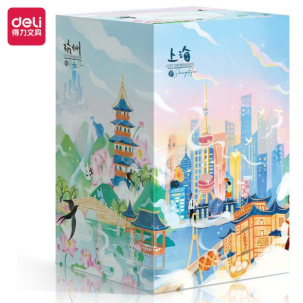 Блок для записей бумажный Deli 21765 65x100мм 860лист. 90г/м2 фото 2