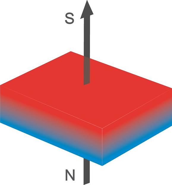 Ферритовый магнит в форме пластины 84х64х12 мм фото 2