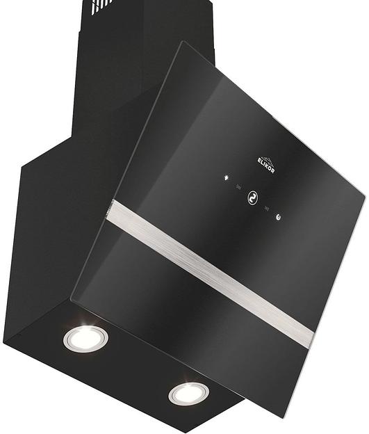 Вытяжка встраиваемая Elikor Rise BK60 черный управление: сенсорное (1 мотор) фото 4