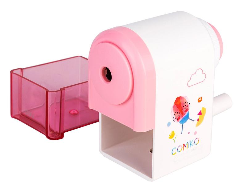 Точилка для карандашей механическая Deli E0641S 1 отверстие пластик ассорти фото 4